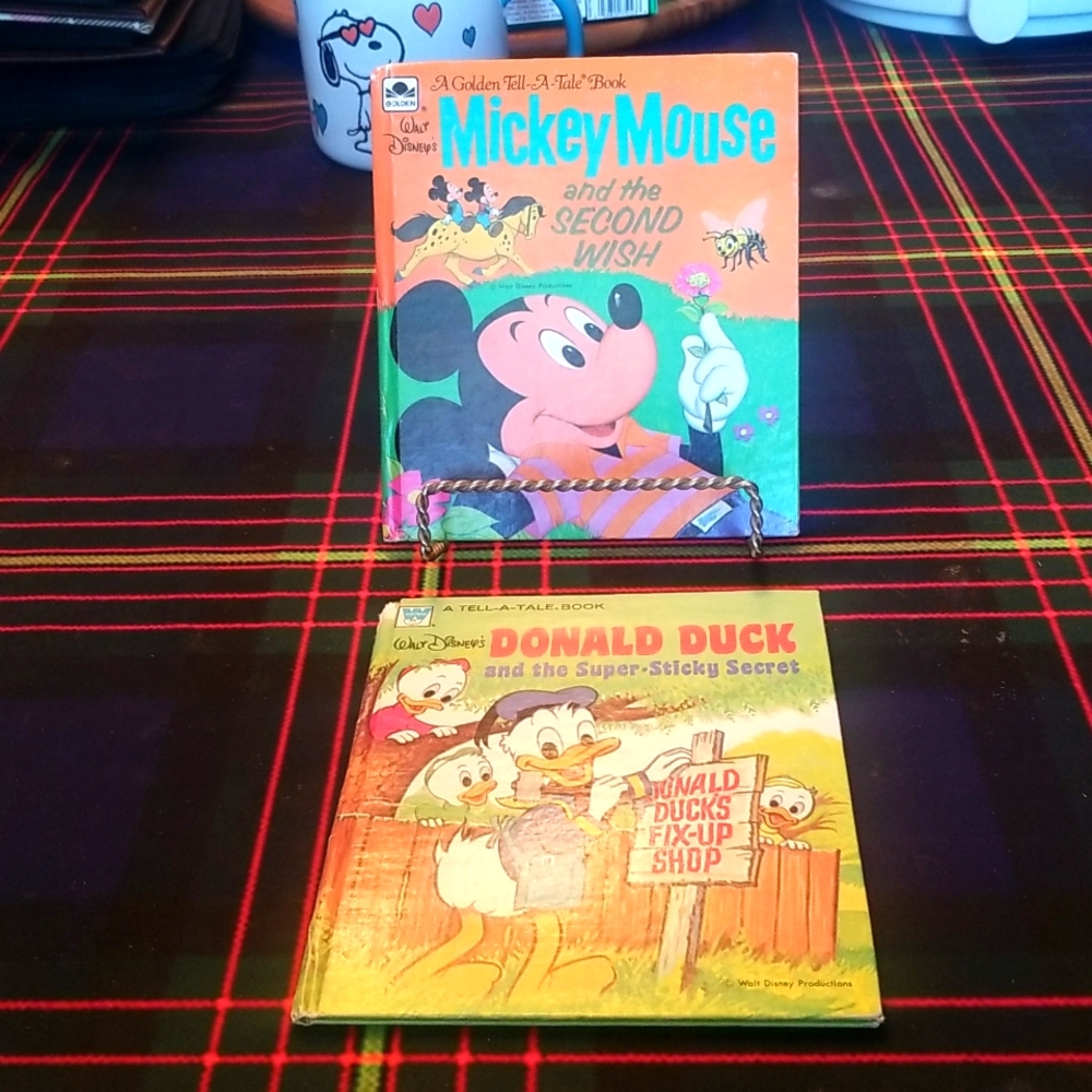 Golden Tell A Tales Kids Books Bundle Vintage (2)
